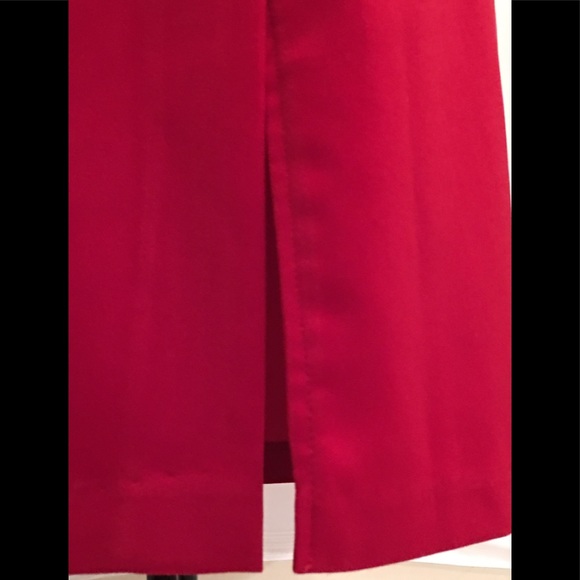 Briggs Top Skirt Set sz 8 Red in Color maxi skirt - Picture 4 of 8